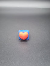 Load image into Gallery viewer, Red &amp; Blue I Luv You Ring