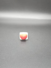 Load image into Gallery viewer, Red &amp; White I Luv You Ring