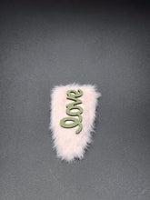 Load image into Gallery viewer, Pink Love Hair Clip