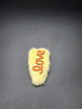 Load image into Gallery viewer, Yellow Love Hair Clip