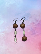 Load image into Gallery viewer, Wooden Bead Earrings