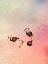 Load image into Gallery viewer, Wooden Bead Earrings