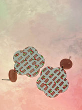 Load image into Gallery viewer, Waffle Cherry Earrings