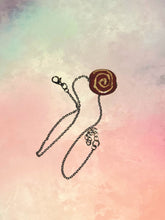 Load image into Gallery viewer, Silver Spiral Charm Choker