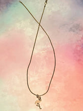 Load image into Gallery viewer, Gold Ballerina Charm Necklace