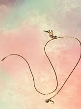 Load image into Gallery viewer, Gold Ballerina Charm Necklace
