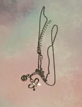 Load image into Gallery viewer, Silver 2 Charm Necklace