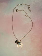 Load image into Gallery viewer, Gold 4 Charm Necklace
