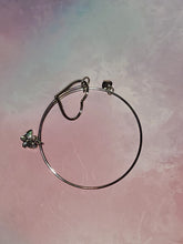 Load image into Gallery viewer, Silver Minimal 3 Charm Bracelet