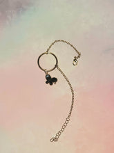Load image into Gallery viewer, Gold Butterfly Catcher Charm Bracelet