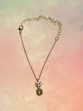 Load image into Gallery viewer, Gold Pineapple Charm Anklet