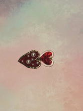 Load image into Gallery viewer, Coquette Heart Hair Clip