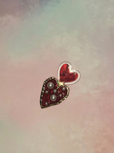 Load image into Gallery viewer, Coquette Heart Hair Clip