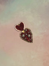 Load image into Gallery viewer, Coquette Heart Hair Clip