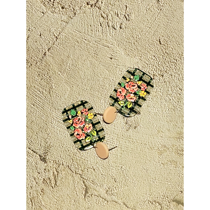 Flower Pot Earrings