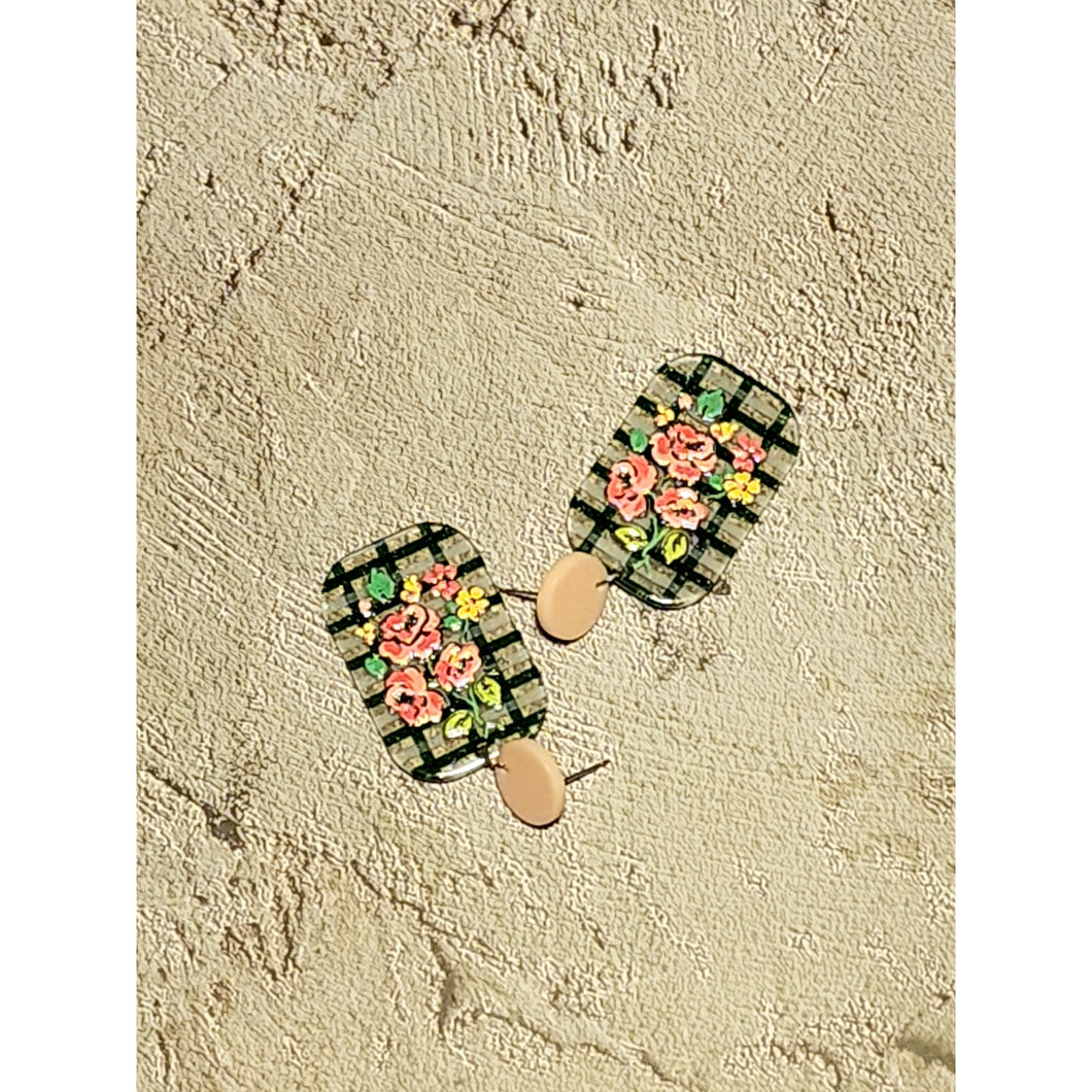 Flower Pot Earrings