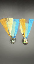 Load image into Gallery viewer, Colorful Glass Tassel Earrings