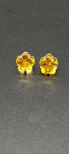 Load image into Gallery viewer, Yellow Stud Earrings