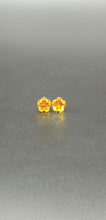 Load image into Gallery viewer, Yellow Stud Earrings