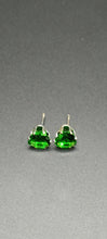 Load image into Gallery viewer, Green Stud Earrings