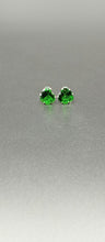 Load image into Gallery viewer, Green Stud Earrings