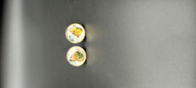Load image into Gallery viewer, Colorful Butterfly Glass Earrings