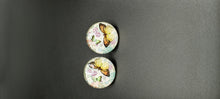 Load image into Gallery viewer, Colorful Butterfly Glass Earrings