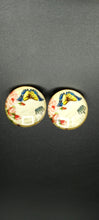 Load image into Gallery viewer, Colorful Butterfly Glass Earrings