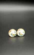 Load image into Gallery viewer, Colorful Butterfly Glass Earrings