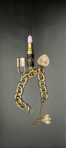 Gold 4 Charm Bracelet