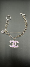 Load image into Gallery viewer, Silver Charm Link Bracelet