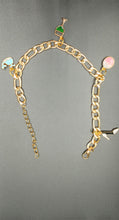 Load image into Gallery viewer, Gold Colorful Charm Ankle Bracelet