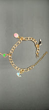 Load image into Gallery viewer, Gold Colorful Charm Ankle Bracelet