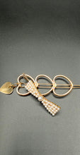 Load image into Gallery viewer, Two Set Gold/Pearl Hair Clips