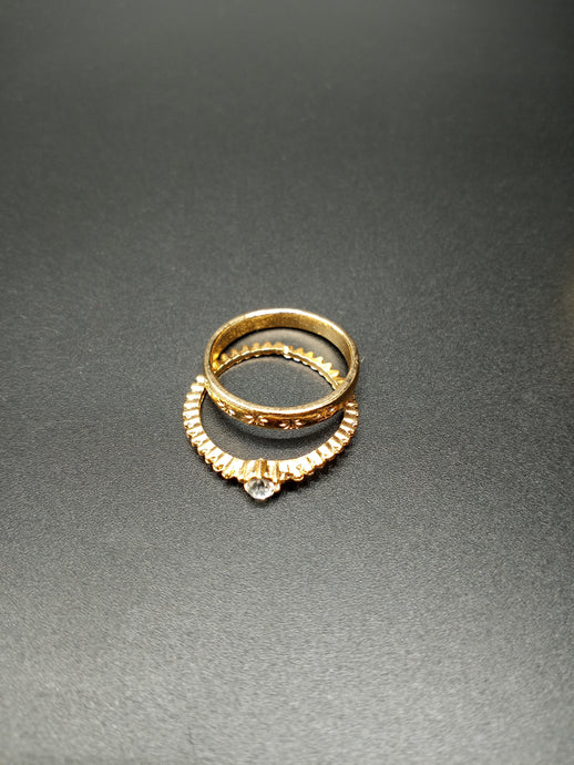 2 Set Gold Rings