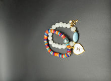 Load image into Gallery viewer, 2 Set Beaded Charm Bracelets