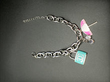 Load image into Gallery viewer, Silver Charm Bracelet