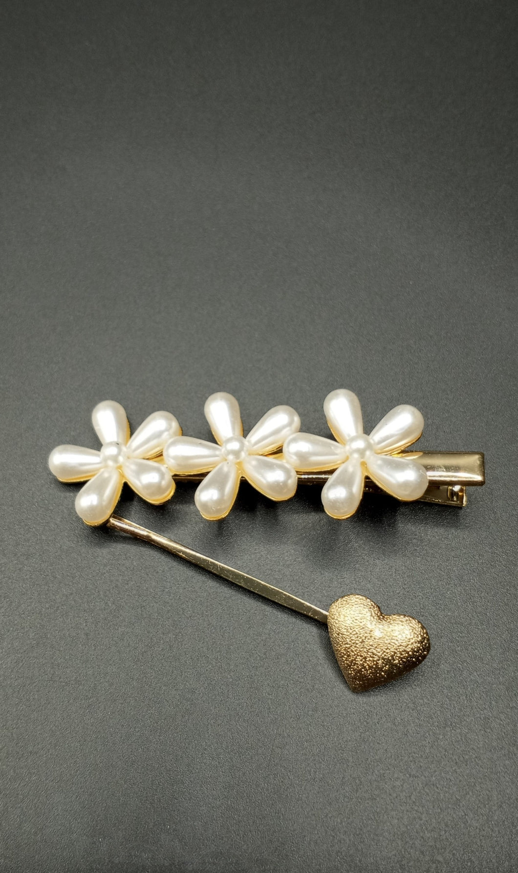 Two Set Gold Color Hair Clips