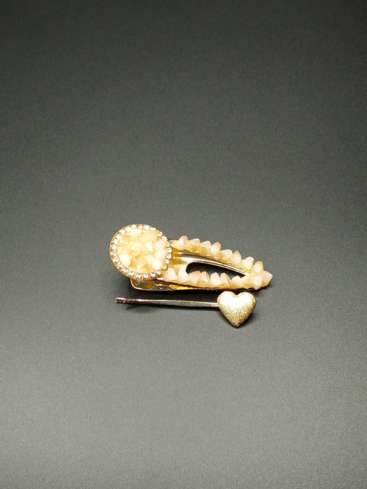 Gold 2 Set Hair Clips