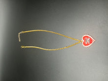 Load image into Gallery viewer, Red Charm Choker