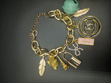 Load image into Gallery viewer, Gold Charming Charm Bracelet