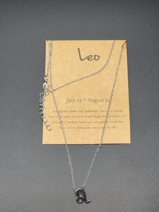 Silver Leo Necklace