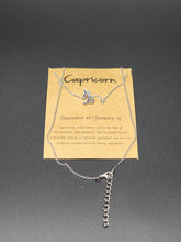 Load image into Gallery viewer, Silver Capricorn Necklace