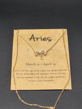 Load image into Gallery viewer, Gold Aries Necklace