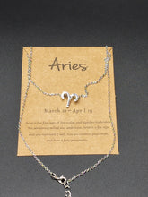 Load image into Gallery viewer, Silver Aries Necklace