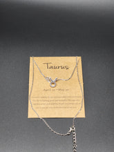 Load image into Gallery viewer, Silver Taurus Necklace