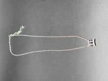 Load image into Gallery viewer, Silver Gemini Necklace