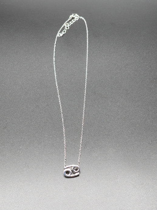Silver Cancer Necklace