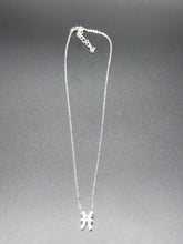 Load image into Gallery viewer, Silver Pisces Necklace
