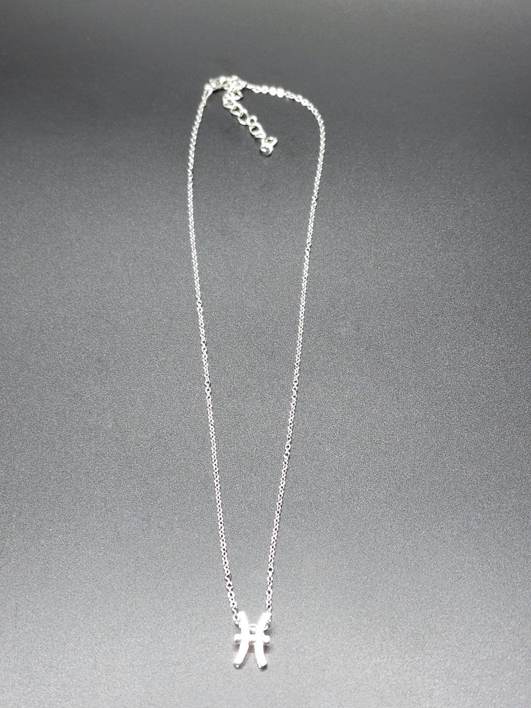 Silver Pisces Necklace